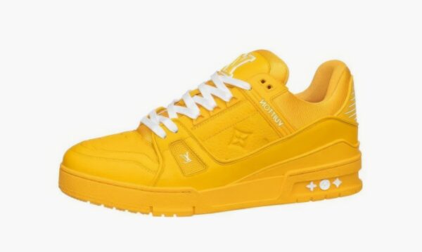 Louis Vuitton Trainer Yellow Embossed Monogram